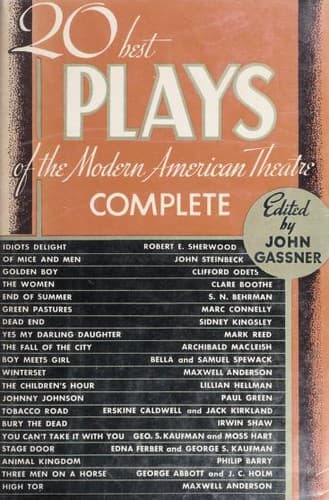 Cover image for Twenty Best Plays of the Modern American Theatre