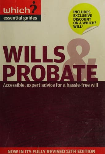 Cover image for Wills and probate