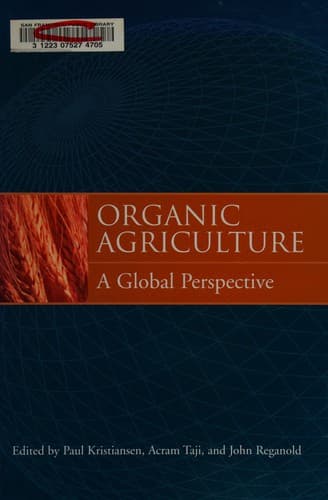 Cover image for Organic agriculture