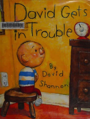 Cover image for David gets in trouble