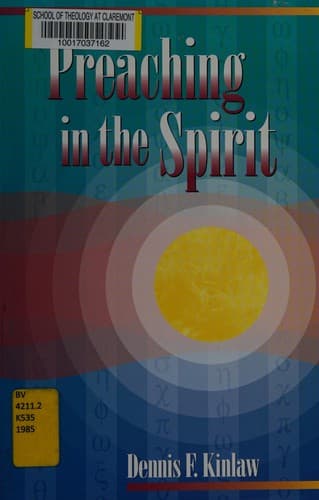 Cover image for Preaching in the spirit