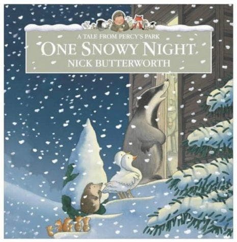 Cover image for One Snowy Night (Percy the Park Keeper)