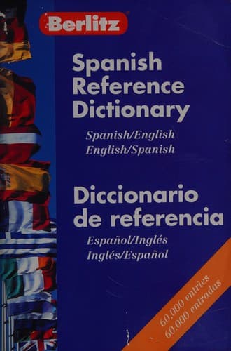 Cover image for Spanish-English, English-Spanish reference dictionary