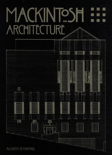 Cover image for Mackintosh Architecture