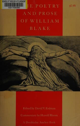 Cover image for The poetry and prose of William Blake
