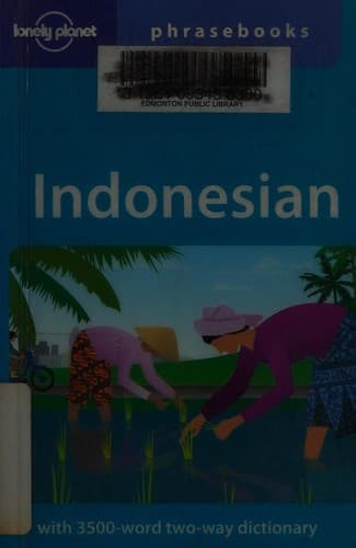 Cover image for Indonesian phrasebook