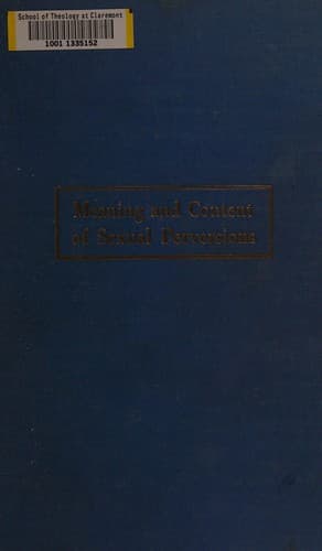 Meaning and content of sexual perversions
