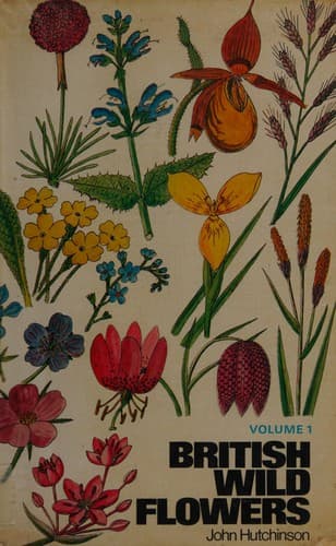 Cover image for British wild flowers.