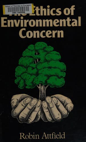Cover image for The ethics of environmental concern