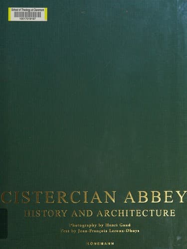 Cover image for Cistercian Abbeys