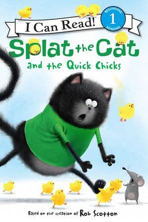 Cover image for Splat the cat and the quick chicks