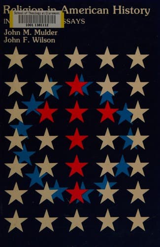 Cover image for Religion in American history