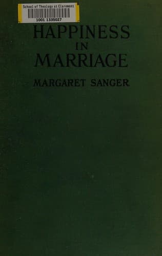 Cover image for Happiness in marriage.