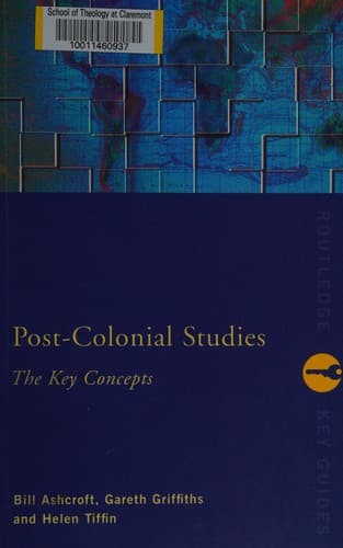 Cover image for Post-colonial studies