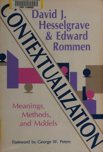 Cover image for Contextualization