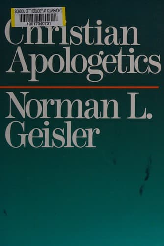 Cover image for Christian apologetics
