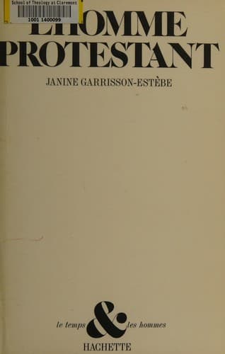 Cover image for L' homme protestant