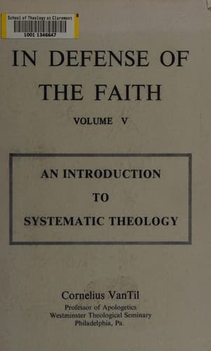 Cover image for An Introduction to Systematic Theology