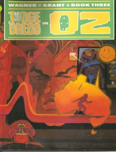 Cover image for Judge Dredd in Oz