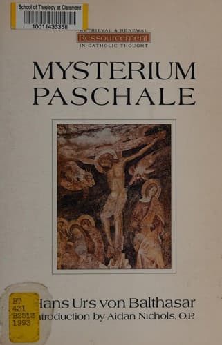Cover image for Mysterium Paschale