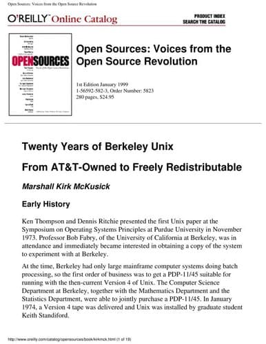 Cover image for Open sources