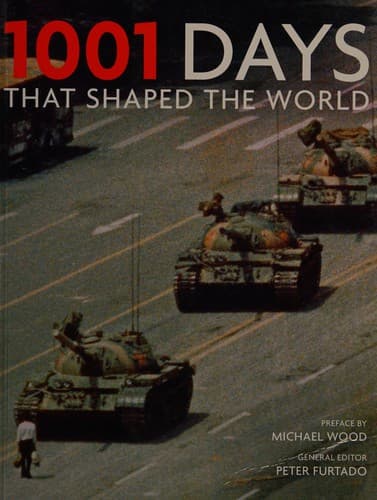 Cover image for 1001 days that shaped the world