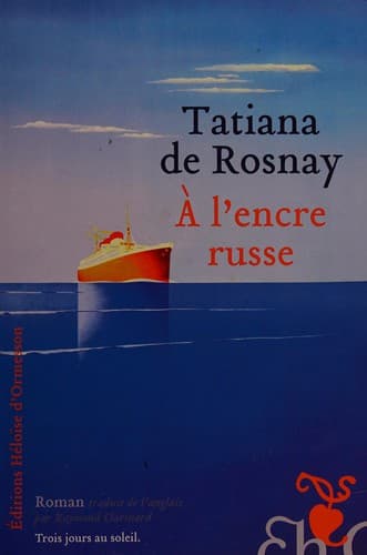 Cover image for À l'encre russe