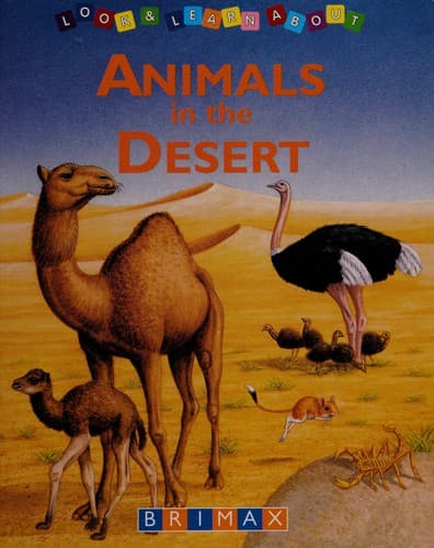 Cover image for Animals in the desert