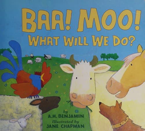 Cover image for Baa! Moo!