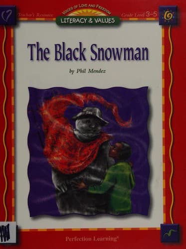 Cover image for The black snowman