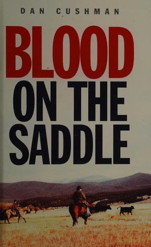Cover image for Blood on the saddle