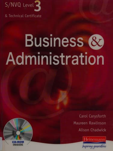 Cover image for Business & administration