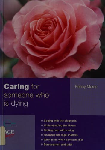 Cover image for Caring for someone who is dying