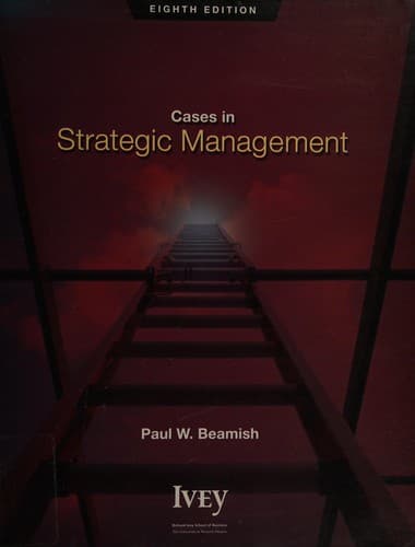 Cover image for Cases in strategic management