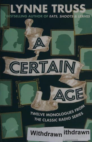 Cover image for A certain age