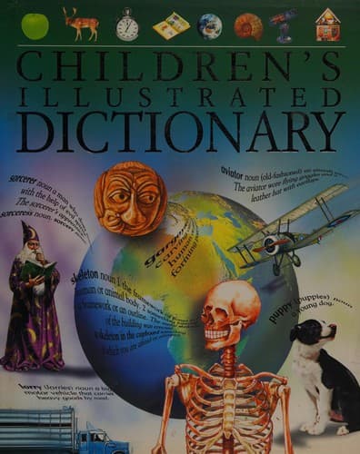 Cover image for Children's illustrated dictionary