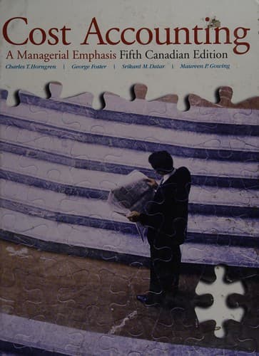 Cover image for Cost accounting