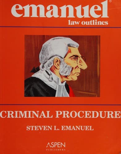Cover image for Criminal procedure