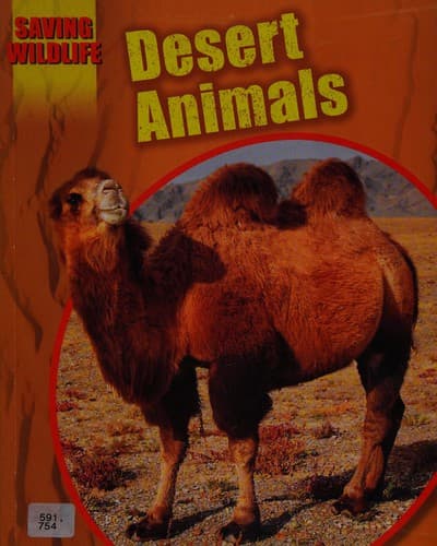 Cover image for Desert animals