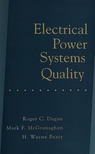 Cover image for Electrical power systems quality