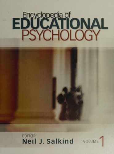 Cover image for Encyclopedia of educational psychology