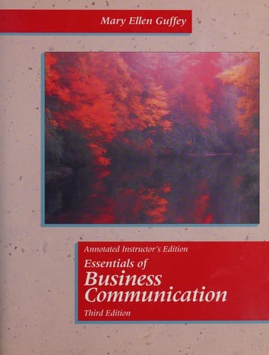 Cover image for Essentials of business communication