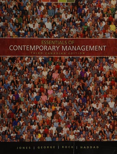 Cover image for Essentials of contemporary management