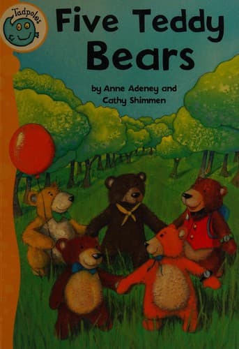 Cover image for Five teddy bears