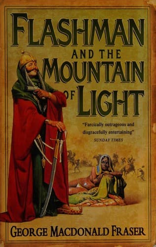 Cover image for Flashman and the mountain of light