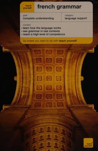 Cover image for French grammar