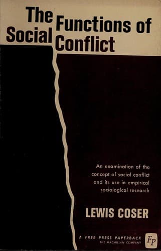 Cover image for The functions of social conflict.