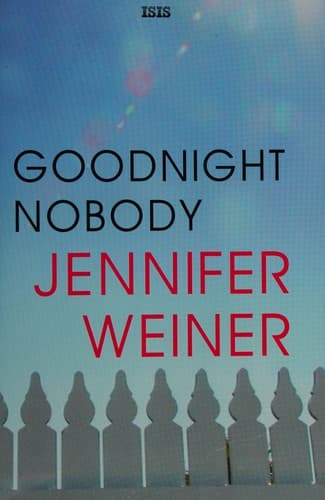 Cover image for Goodnight nobody