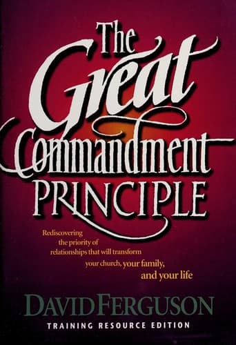Cover image for The great commandment principle