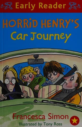 Cover image for Horrid Henry's car journey